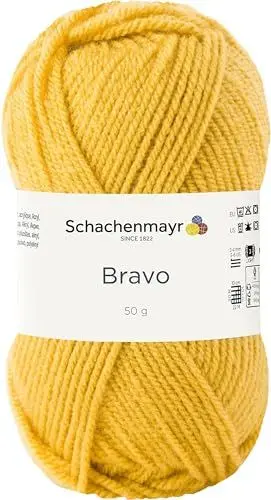 Produktbild: Schachenmayr Bravo 9801211-08337 gold Handstrickgarn, Häkelgarn