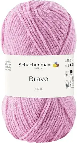 Produktbild: Schachenmayr Bravo 9801211-08343 lila-rosa Handstrickgarn, Häkelgarn