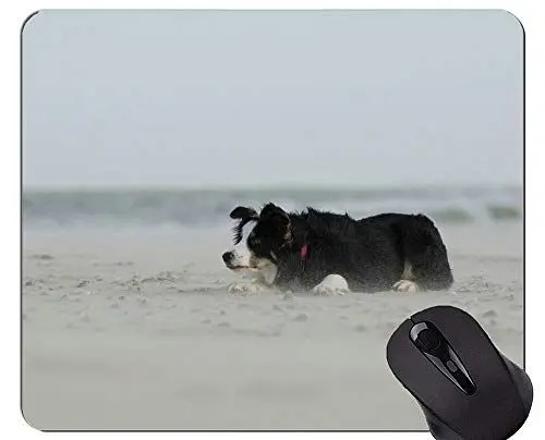 Produktbild: YENDOSTEEN Schäferhund-Hundelustige Hundeliebhaber-Mausunterlagen, Border-Collie-Büro-Mausunterlage