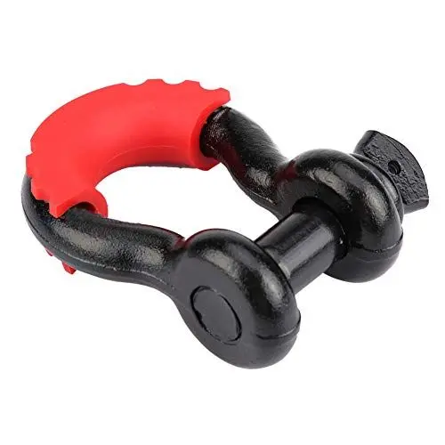 Produktbild: Schäkel, Auto 3/4 Zoll 4, Yosoo75T Latch Design D-Ring Schäkel mit Scheide Ersatz für SUV für 3/4 Bügel Schäkel D-Ring Schäkel Schäkel Abschleppschäkel SUV Schäkel Abschleppwinde