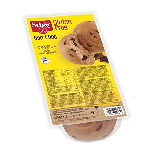 Produktbild: Schär Bon Choc mit Schokoladentropfen, 4er Pack (4 x 55g)