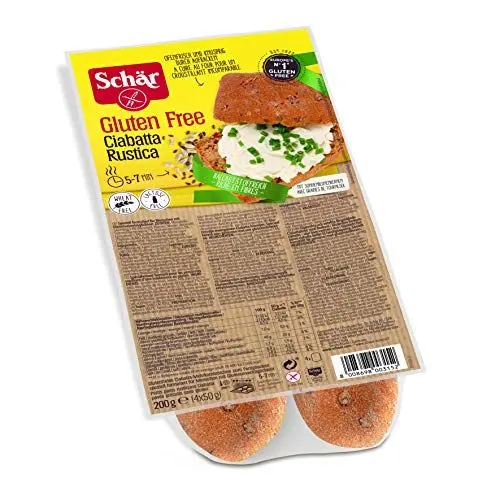 Produktbild: Schär Ciabatta Rustica glutenfrei 200g, 6er Pack