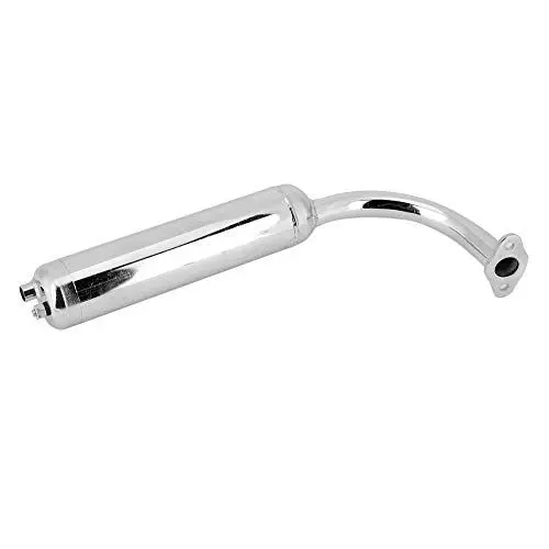 Produktbild: Schalldämpfer Auspuffrohr, Universal Schalldämpfer Auspuffrohr für 80cc 60cc 49cc 50cc Elektrofahrradmotor