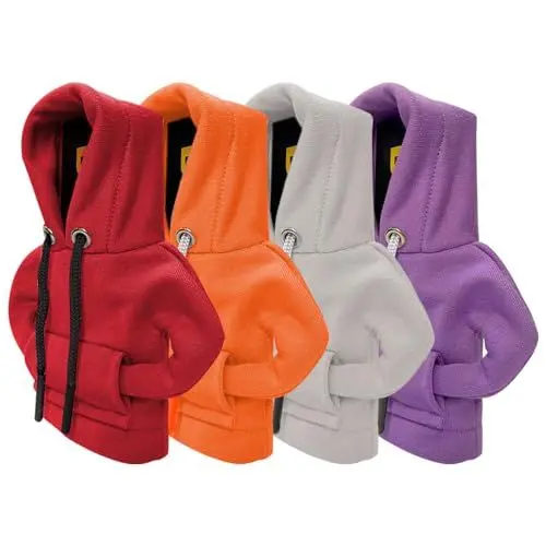 Produktbild: Schalthebel Hoodie - 4 Stück Schaltknauf Abdeckung für Manuelle und Automatische Gear Shifter - Lustige Auto Schaltknauf Überzug