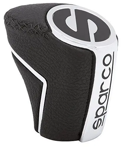 Produktbild: Schaltknauf Sparco Classic alu/schwarz, Aluminium