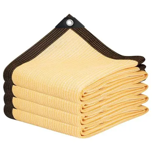 Produktbild: Schattierungsnetz mit ösen - Sonnensegel Garten 2X3m Schattennetz Outdoor Sonnenschutz Schattiernetz Netz für Gewächshaus Terrasse Pflanzen HüHnerstall Winddicht Wasserdurchlässig