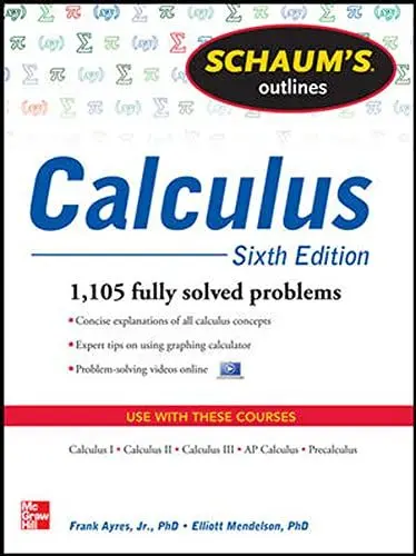 Produktbild: Schaum's Outline of Calculus, 6th Edition (Schaum's Outlines)