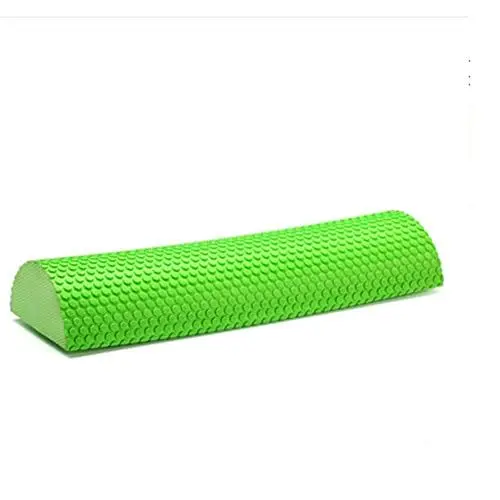 Produktbild: Schaumwalze Yoga Pilates Klein, Halbkreisformige Faszienrolle, Halb Runde Schaumstoffrollen Muskelmassaget - 30-45cm Muskelrolle Für Zuhause, Yoga Rolle Fitnessgerät Mit Massage Gleitpunkt