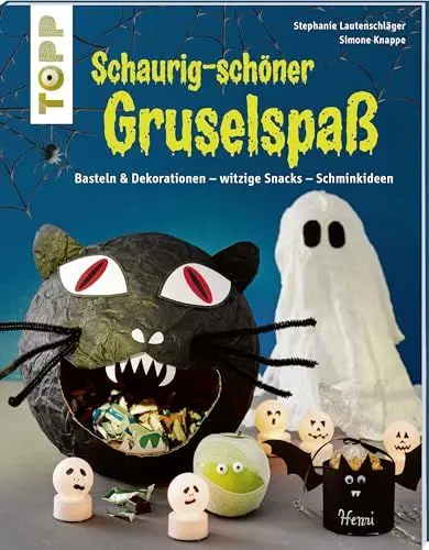 Produktbild: Schaurig-schöner Gruselspaß (kreativ.kompakt.): Basteln & Dekorationen, witzige Snacks, Schminkideen