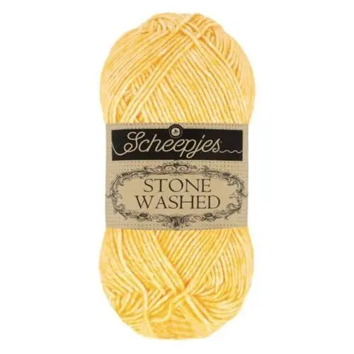 Produktbild: Scheepjes 1664-833 Stone Washed Baumwolle Garn, 833 Beryl, 1x50g
