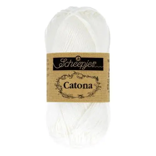 Produktbild: Scheepjes Catona, schneeweiß 106