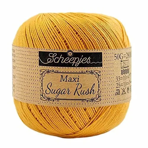 Produktbild: Scheepjes - Scheepjes 249 Safran Maxi Zucker Eilen Garn - 1x50g