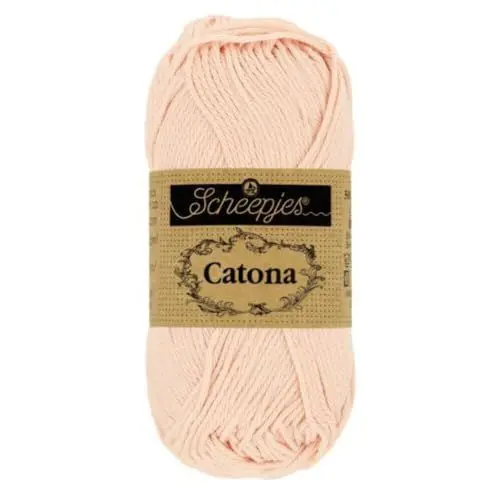 Produktbild: Scheepjes - Scheepjes 263 Blume Blatt Pfirsich Catona Garn - 1x50g