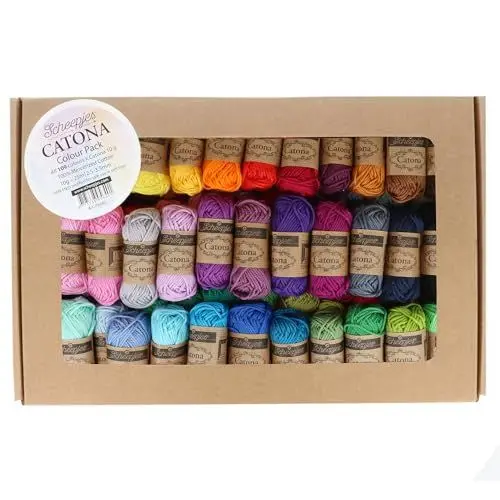 Produktbild: Scheepjes - Scheepjes Catona Garn Farbpackung - 109 Stück (1 Packung)