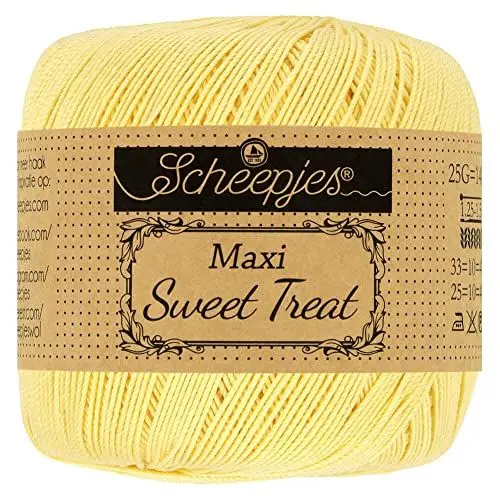 Produktbild: Scheepjes - Scheepjes Maxi Sweet Treat 403 Limonade Garn - 1x25g