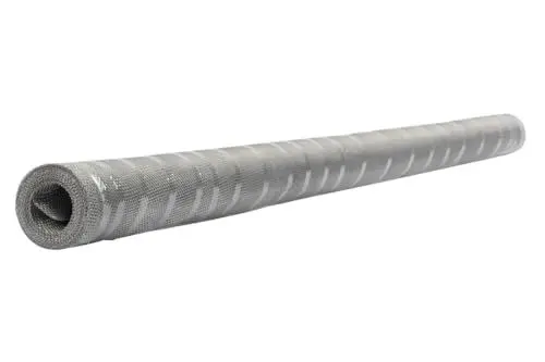 Produktbild: Schellenberg 58200 Alu-Fliegengitter, Insektenschutz aus Aluminium 100 x 120 cm, Rolle zum selbst zuschneiden