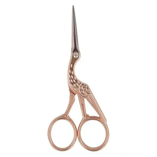 Produktbild: Schere Storch, Rotgold, 11,6 cm