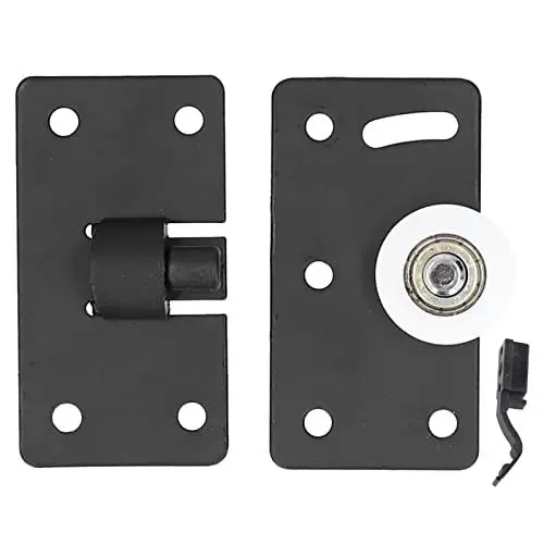 Produktbild: Schiebetür-Räder für Kleiderschrank, stummgeschaltete Nylon-Möbelrollenräder, Möbel-Rillenrad, staubdichte Räder, Zahnschienen-Kits, Hardware für Kleiderschrank, Schrank, Schrank