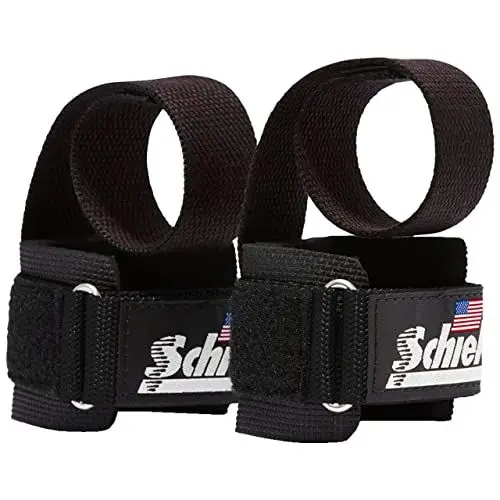Produktbild: Schiek Sports 1000-PLS Deluxe Power Lifting Handgelenkbandagen – Gewichtheber-Handgelenkbandagen (schwarz)