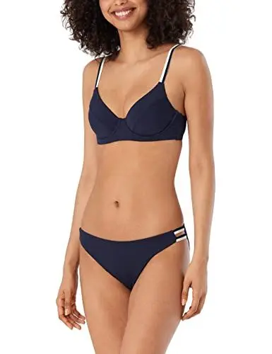 Produktbild: Schiesser Damen 179205 Bikini-Set, dunkelblau, S