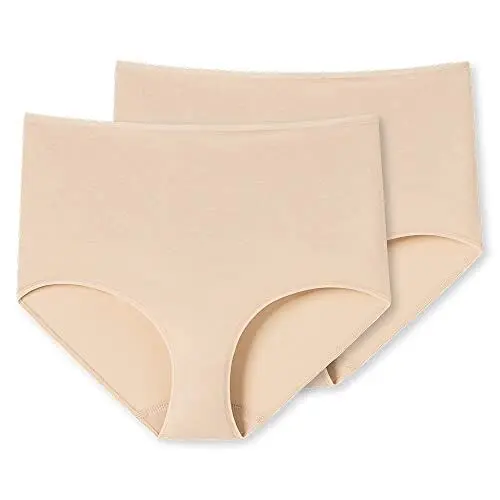 Produktbild: Schiesser Damen 2 Pack Maxi Slip Bio Baumwolle - 95/5 Organic Unterwäsche, Haut_174387, 40 EU