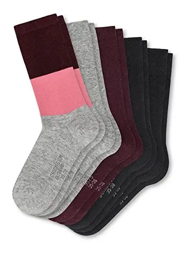 Produktbild: Schiesser Damen 5 PACK Socken Strümpfe Multipack - Stay Fresh, sortiert 1_173207, 39/42