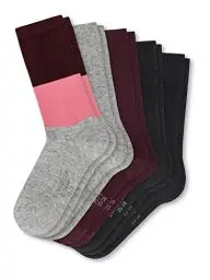 Produktbild: Schiesser Damen 5 Pack Strümpfe - Stay Fresh Klassische Socken, Sortiert1_179258, 35-38 EU