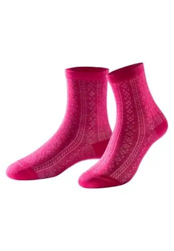 Produktbild: Schiesser Damen Damensocken Klassische Socken, pink, 35/38