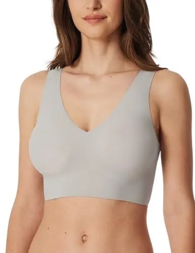Produktbild: Schiesser Damen Nachthemd Kurzarm weiche Baumwolle Bigshirt mit Taschen - Nightwear, Off-White_181251, 42