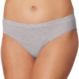 Produktbild: Schiesser Damen Rio Organic Cotton-Pure Rib Slip, grau-Mel_179883, 44