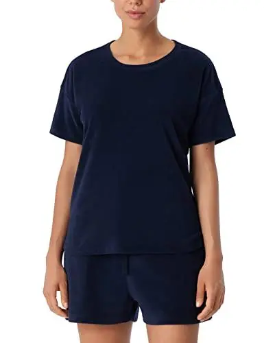 Produktbild: Schiesser Damen Shirt Überwurf für Schwimmbekleidung, dunkelblau, XS