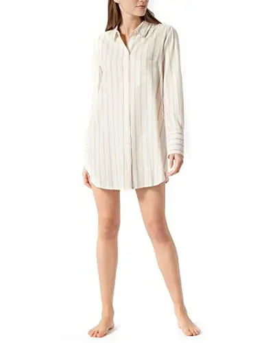Produktbild: Schiesser Damen Sleepshirt 90cm Nachthemd, Off-White, 38