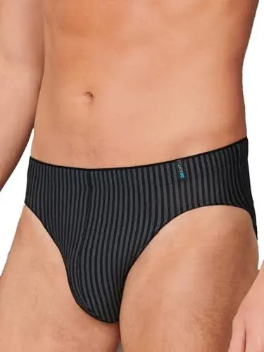 Produktbild: Schiesser Herren Slip Supermini Long Life - 174645, Größe Herren:5, Farbe:Blauschwarz