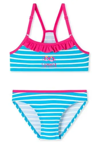 Produktbild: Schiesser Mädchen Bustier Bikini-Set, hellblau, 92
