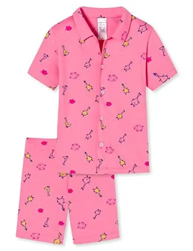 Produktbild: Schiesser Mädchen Pyjama Kurz Pyjamaset, pink, 98