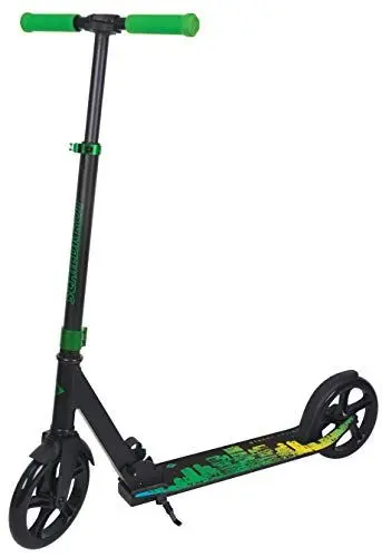Produktbild: Schildkröt® City Scooter Street Artist 2.0, hochwertiger Freizeit-Roller aus Aluminium, klappbar, 200mm Räder, für Kinder und Erwachsene, nochmal verbesserte Qualität