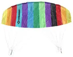 Produktbild: Schildkröt® Dual Line Sport Kite 1.6, Zweileiner Lenkmatte, ab 12 Jahren, 45x160cm, inkl. Polyester Flying Line (45kp), 2x25m auf Winder mit Schlaufen, 3-6 Beaufort·· 970460