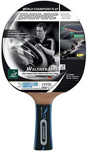 Produktbild: Schildkröt Tischtennis Schläger Waldner 900 mit ABP Technologie und Ergo Griff Tt, Holz/Natur, One Size