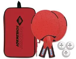 Produktbild: Schildkröt Unisex-Adult TT-Set Carrybag, (2X Schläger +3 Bälle), Alltec Hobby, 788648, One Size