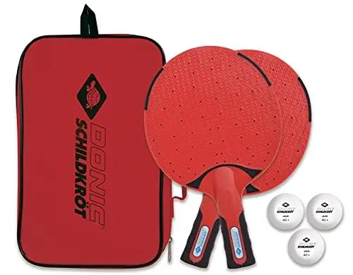 Produktbild: Schildkröt Unisex-Adult TT-Set Carrybag, (2X Schläger +3 Bälle), Alltec Hobby, 788648, One Size