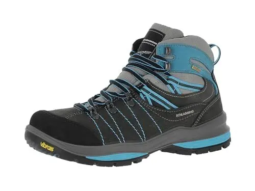 Produktbild: Schladminger Art. Wagrain Lady Ultra leichte, wasserdichte und trotzdem stabile Wanderschuhe Damen, Trekkingschuhe, Wanderstiefel | Made in Europe | wasserdicht | Qualität EU 36