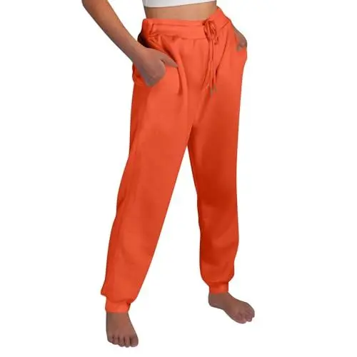 Produktbild: Damen Winter Schlafhosen Teenager Mädchen Kleidung Furry Schlafhose Schlafanzug Damen Pyjama Schlafanzughose Damen Kariert Schlafanzughose Damen Lang Schlafanzug Hose Damen Rot L
