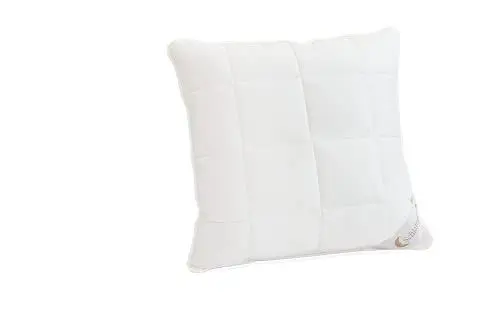 Produktbild: Schlafmond Märchenweich Aloe Vera Allergiker Kopfkissen 80x80 cm - Allergiker Kissen mit Kapok Kissenfüllung - Baumwoll Kissen 80x80 - Waschbar bis 95 Grad Made in Germany