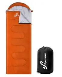 Produktbild: Schlafsack Outdoor - Sportneer Schlafsack Erwachsene Leicht Tragbar Warm Deckenschlafsack Winterschlafsack für Camping, Reisen und Outdoor - 220 x 75cm