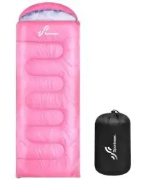 Produktbild: Schlafsack Outdoor für Camping: Sportneer 3-4 Jahreszeiten Sommerschlafsack Schlafsäcke Winter Sleeping Bag Kleines Packmaß Tragbar Ultraleicht 1,7kg Full Filling für Erwachsene Trekking Reise