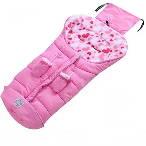 Produktbild: Schlafsack Winter-Kinderwagen Kinderwagen (Rosa)