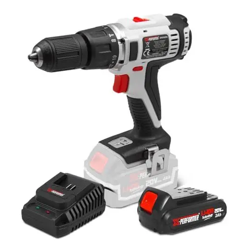 Produktbild: Schlagbohrmaschine, 20 V, mit Akku 2 Ah. X-Performer