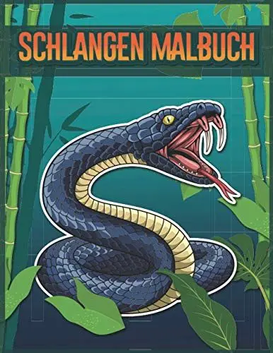 Produktbild: Schlangen Malbuch: Malbuch für kinder