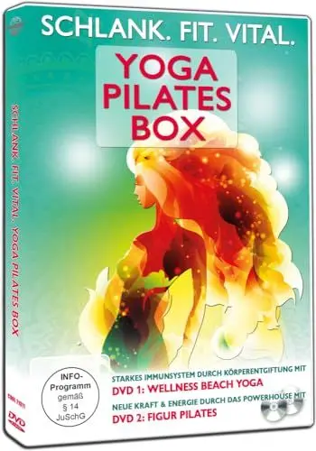 Produktbild: Schlank. Fit. Vital. Yoga Pilates Box (2 DVDs)