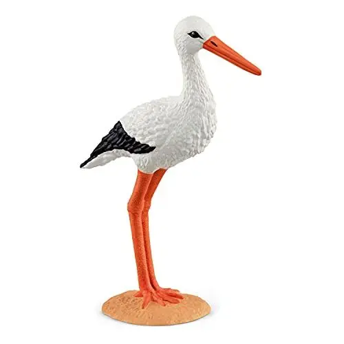 Produktbild: schleich 13936 Storch, für Kinder ab 3+ Jahren, FARM WORLD - Spielfigur
